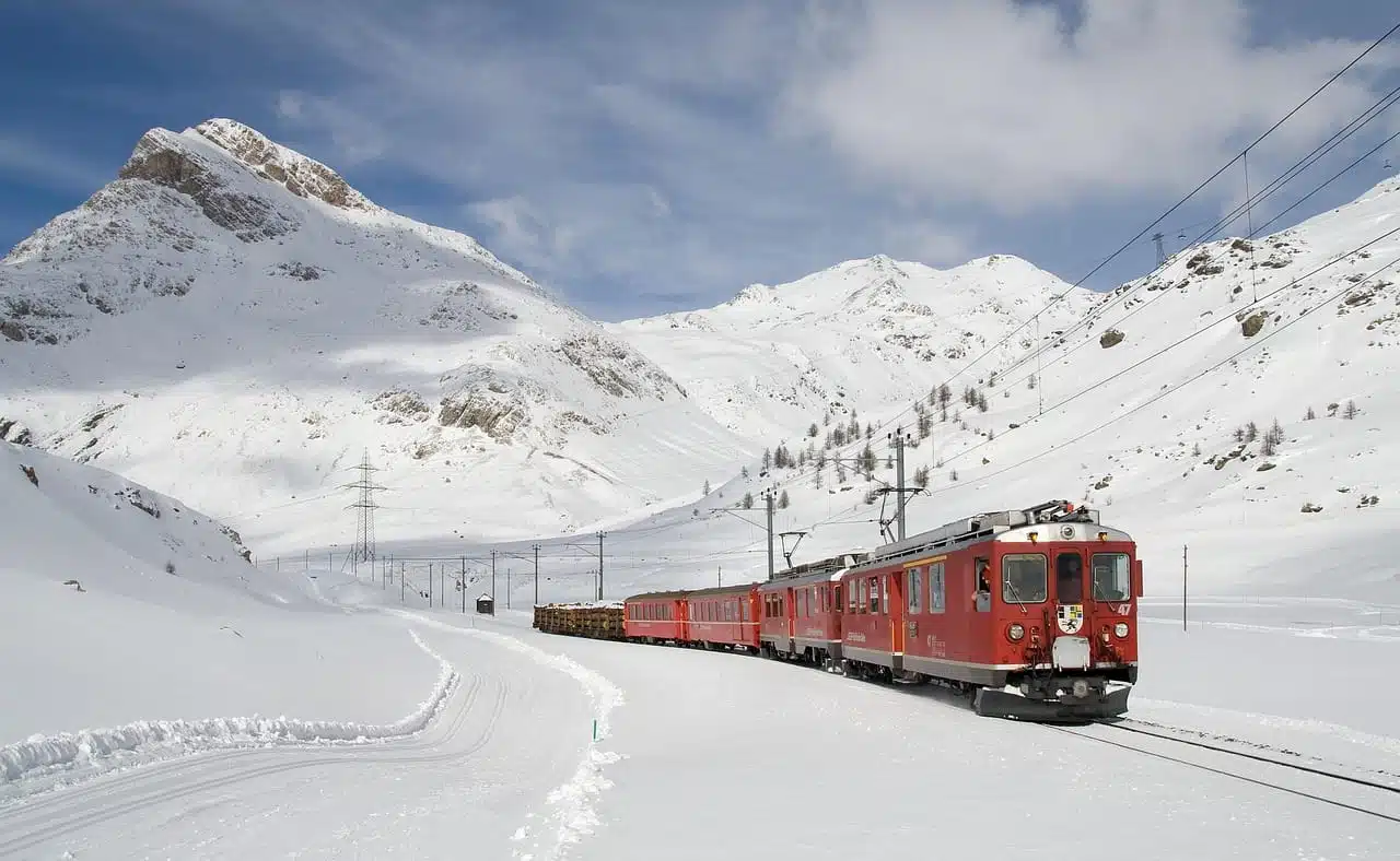 Tour to Switzerland 4 Switzerland Train