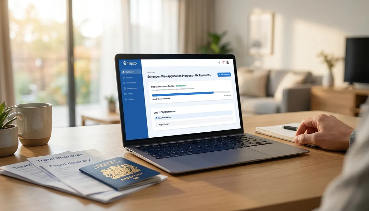 How Tripzo Helps UK Residents Get a Schengen Visa