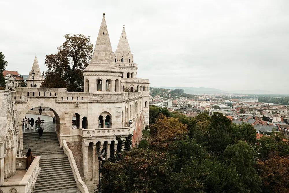 Buda Castle & Bastion Buda Castle Fishermans Bastion