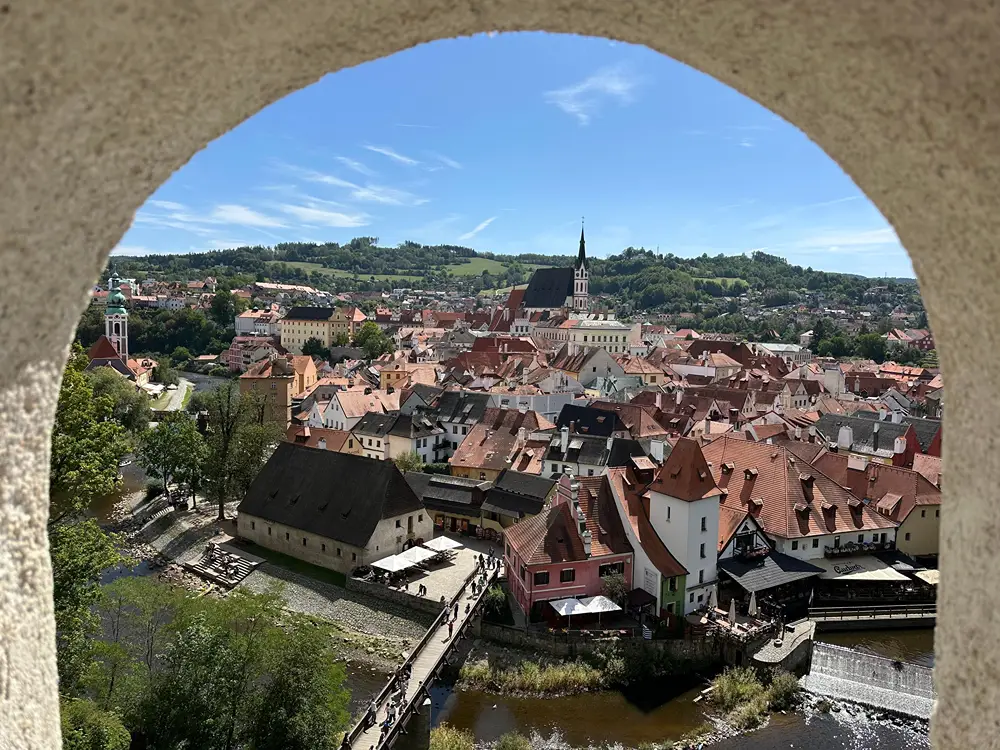Cesky Krumlov Town