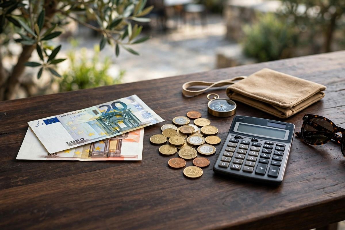 How Much Bank Balance Do You Need for a Schengen Visa from the UK? (2026) 2 Euro cash illustrating per-country daily minimums for Schengen visas