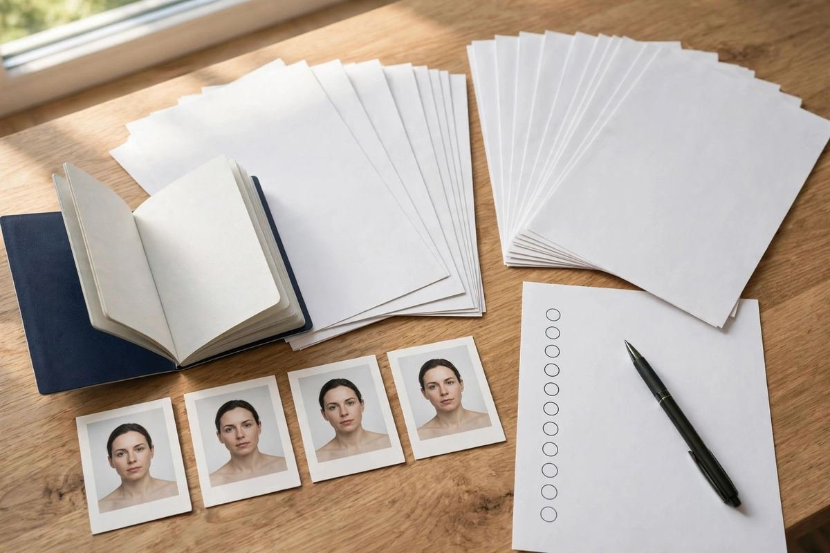 Schengen Visa Cover Letter Sample for UK Residents (2026 Template) 2 Organized Schengen visa documents and checklist for UK residents